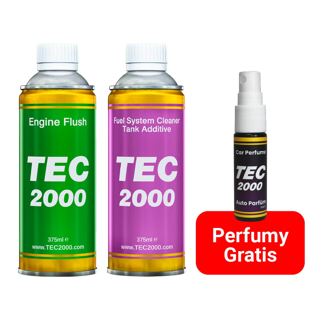 Zestaw do Benzyny – TEC 2000 Engine Flush i Fuel System Cleaner