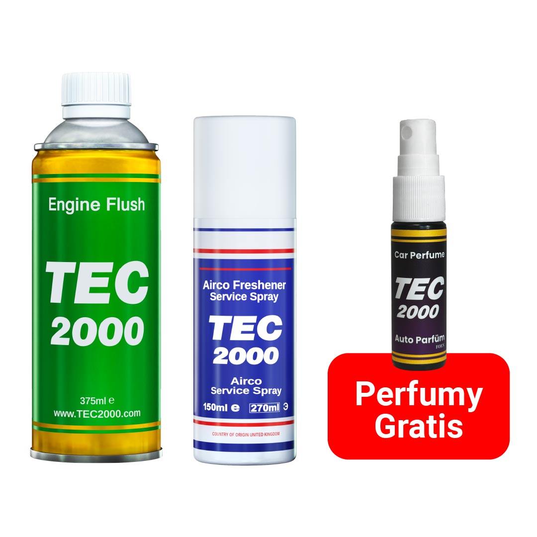 Zestaw TEC 2000: Engine Flush i Airco Fresher Service Spray