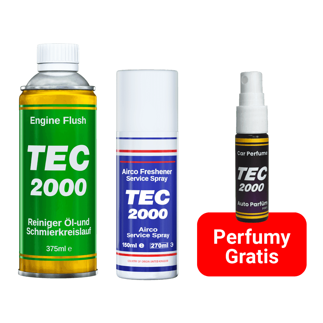 Zestaw TEC 2000: Engine Flush i Airco Fresher Service Spray