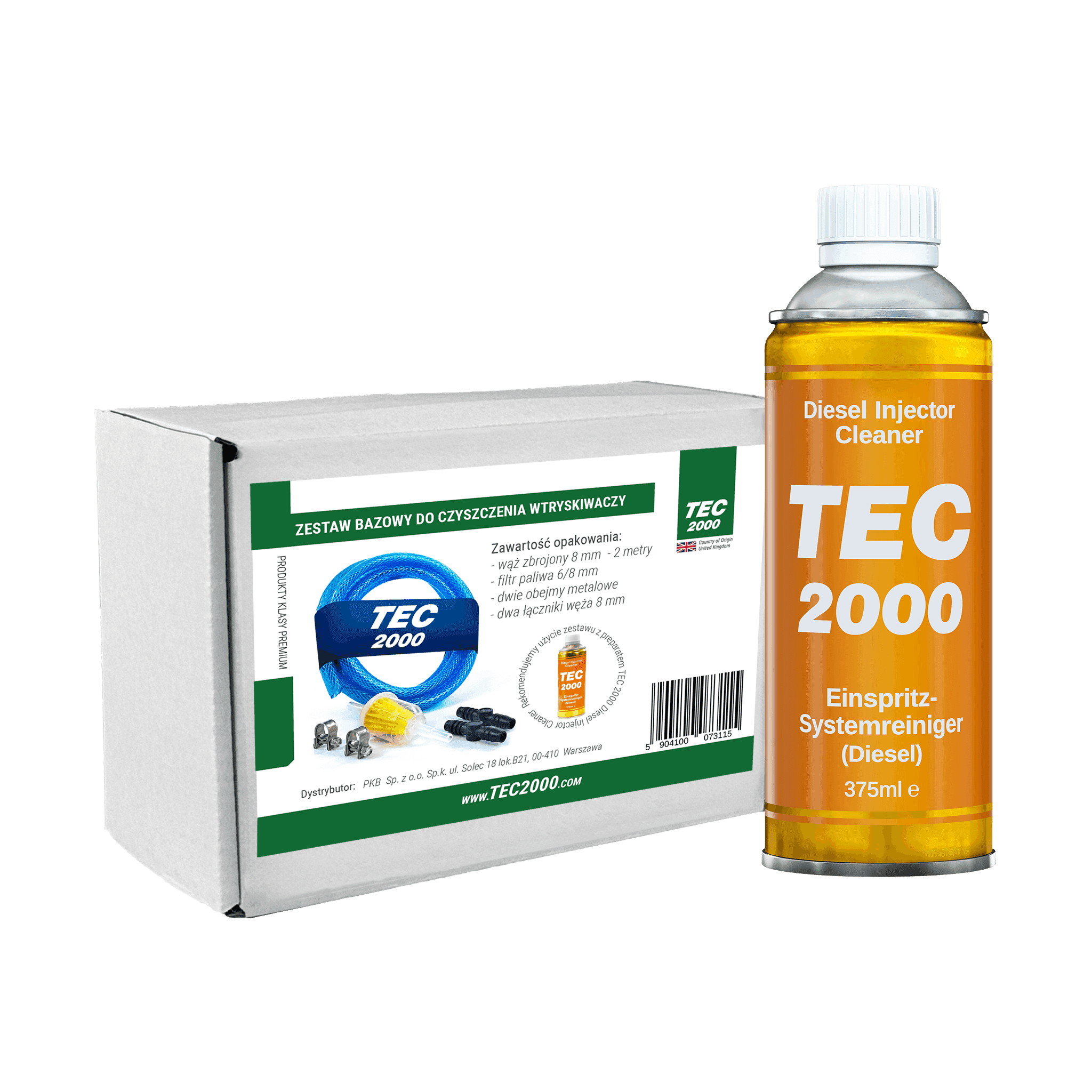 Zestaw 8 mm + TEC 2000 Diesel Injector Cleaner