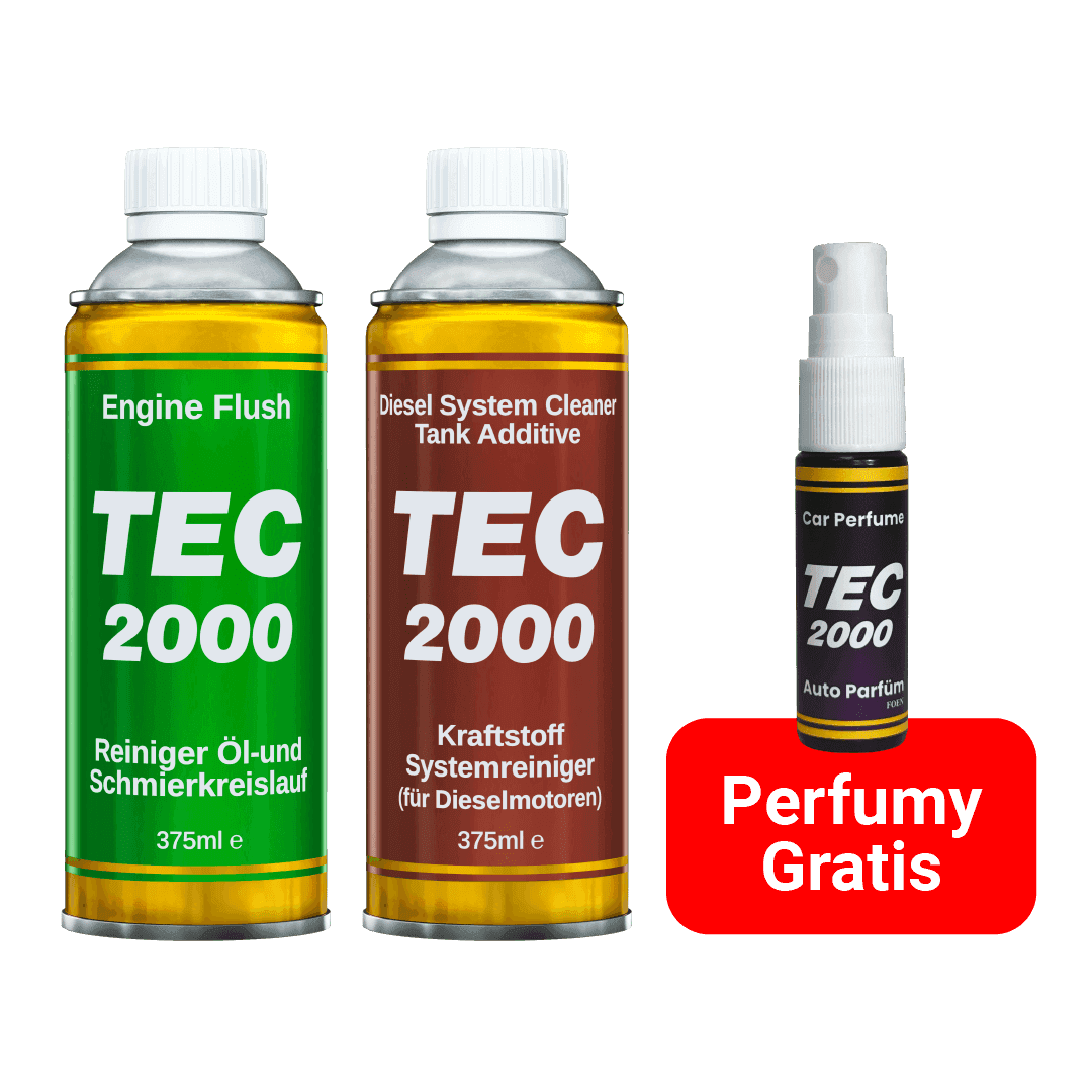 Zestaw do Diesla – TEC 2000 Engine Flush i Diesel System Cleaner