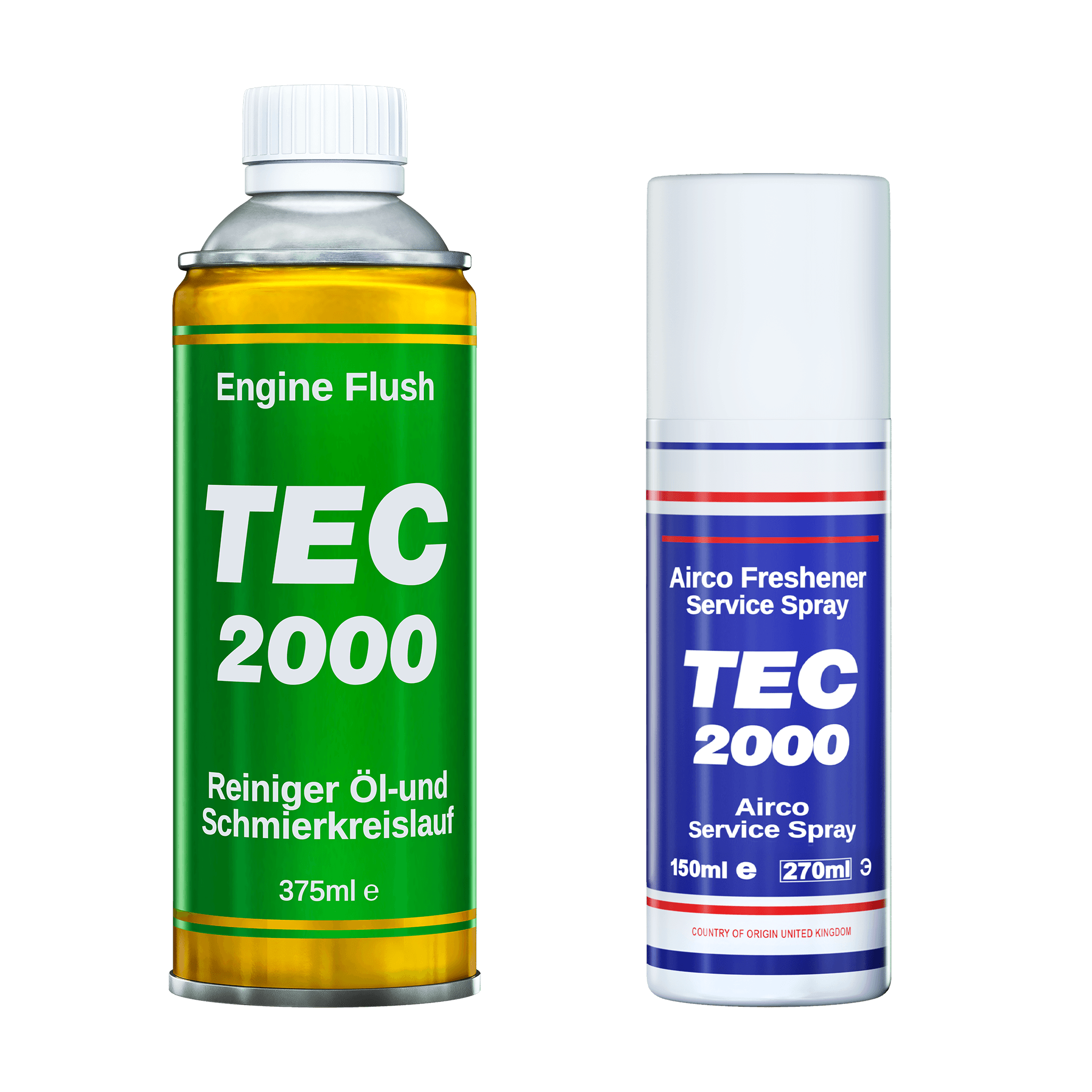 Zestaw TEC 2000: Engine Flush i Airco Fresher Service Spray