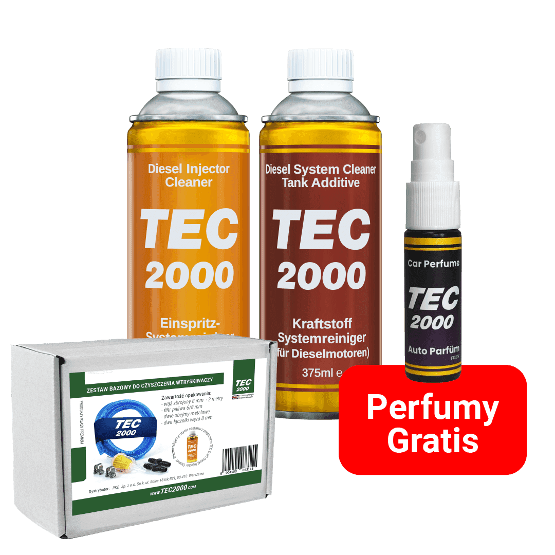 Zestaw 8 mm + TEC 2000 Diesel Injector Cleaner + TEC 2000 Diesel System Cleaner